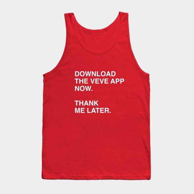 Download the Veve App - Veve Collectible, Veve NFT Tank Top by info@dopositive.co.uk